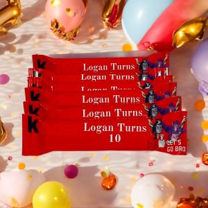 Personalised Gorilla Tag Kinder Bar