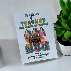 Teacher Eraser Gift A6
