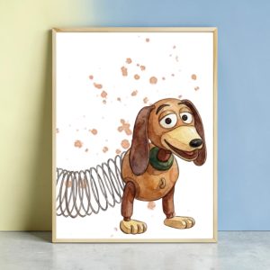 A4 Disney Toy Story Slinky Nursery Wall Art (PRINT ONLY)