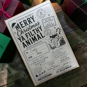 Personalised Label No 1