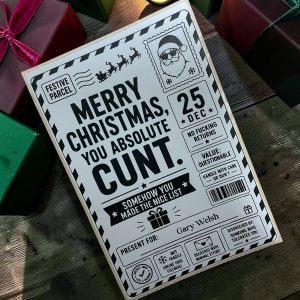 Personalised label No 12