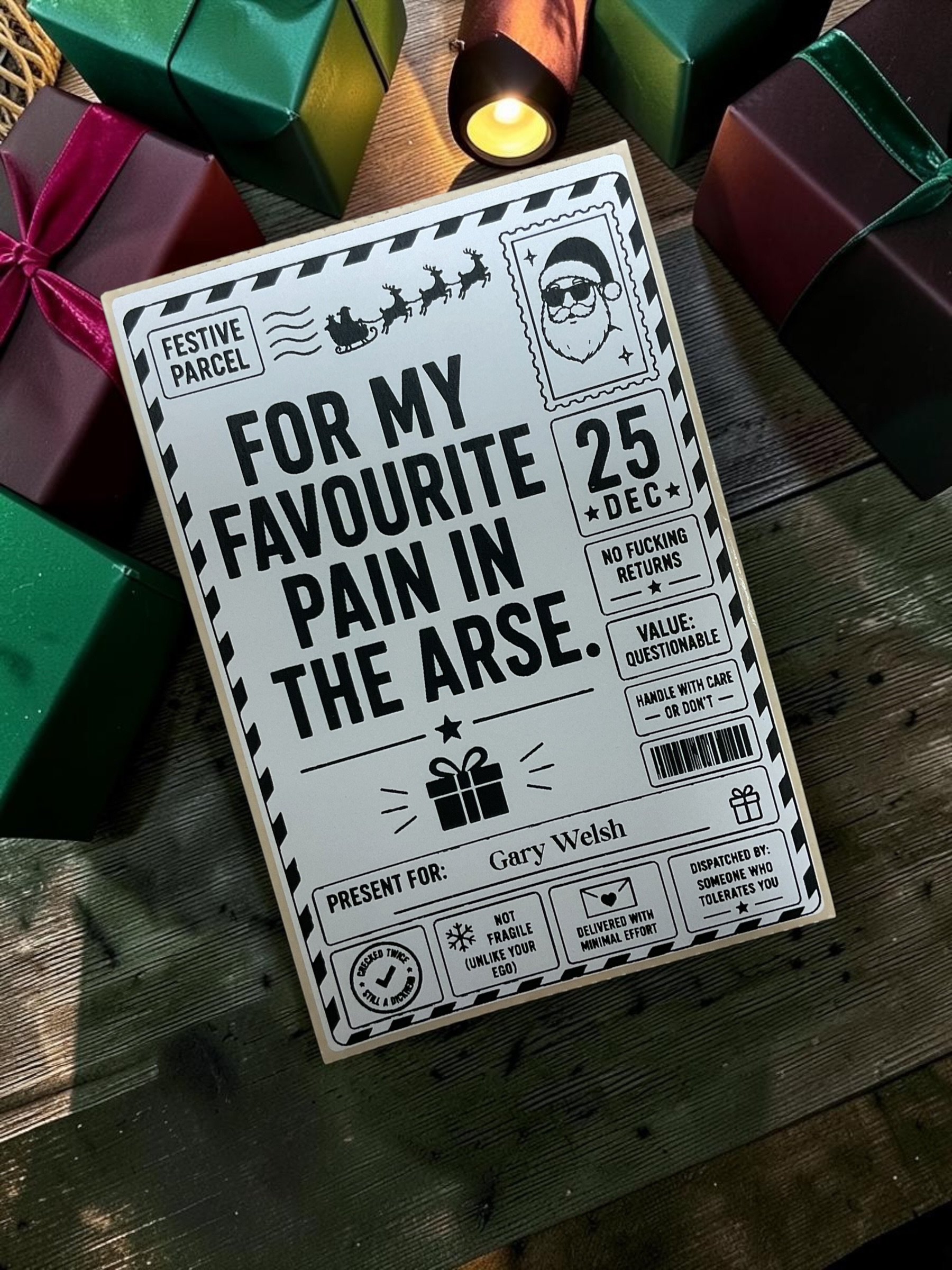 Personalised Label No 9