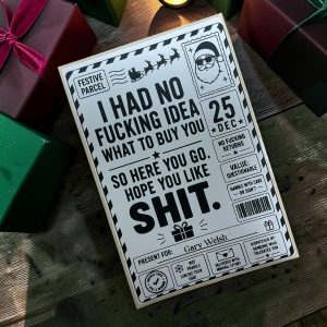 Personalised Label No 8