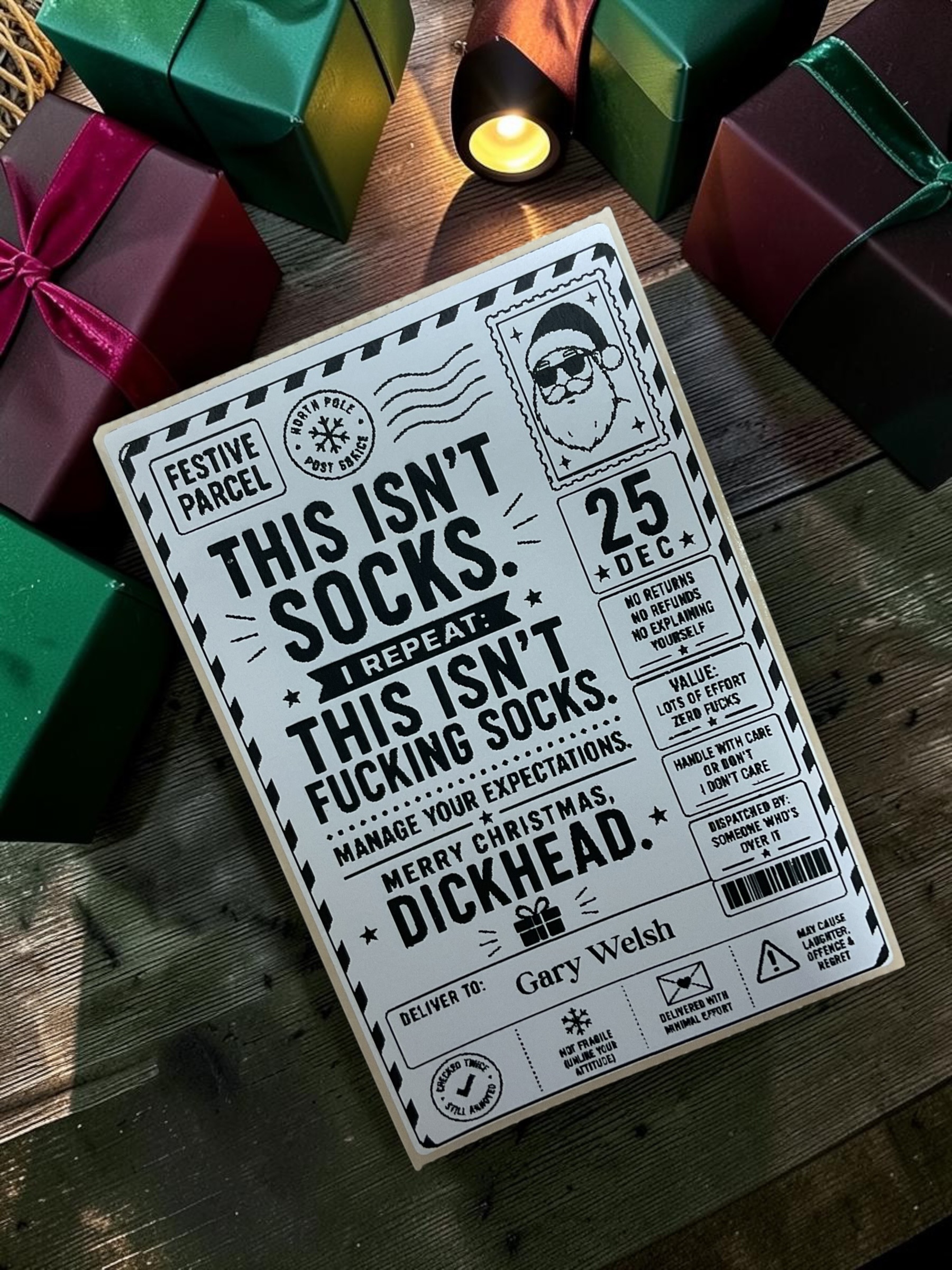 Personalised Label No 4